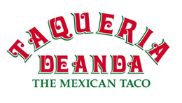 TAQUERIA DE ANDA THE MEXICAN TACO trademark