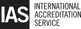 IAS INTERNATIONAL ACCREDITATION SERVICE trademark