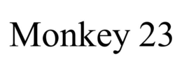MONKEY 23 trademark