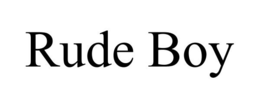RUDE BOY trademark
