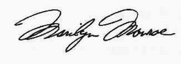 MARILYN MONROE trademark