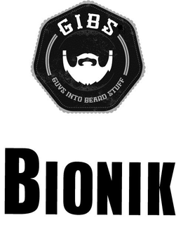 GIBS GUYS INTO BEARD STUFF BIONIK trademark