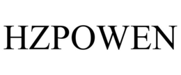 HZPOWEN trademark