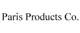 PARIS PRODUCTS CO. trademark
