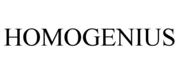 HOMOGENIUS trademark