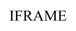 IFRAME trademark