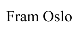 FRAM OSLO trademark