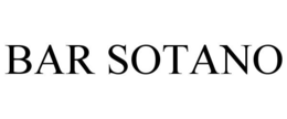 BAR SOTANO trademark