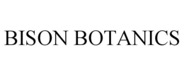 BISON BOTANICS trademark