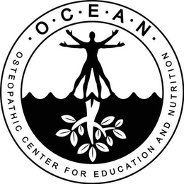 ·O·C·E·A·N· OSTEOPATHIC CENTER FOR EDUCATION AND NUTRITION trademark