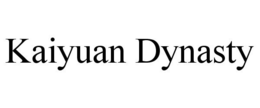 KAIYUAN DYNASTY trademark