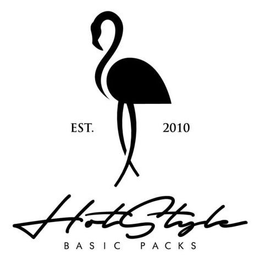 EST. 2010 HOTSTYLE BASIC PACKS trademark