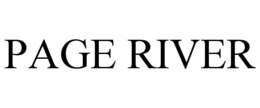 PAGE RIVER trademark