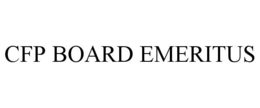 CFP BOARD EMERITUS trademark