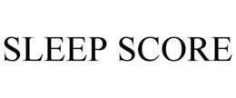 SLEEP SCORE trademark