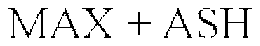 MAX + ASH trademark