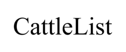 CATTLELIST trademark