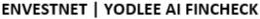 ENVESTNET | YODLEE AI FINCHECK trademark