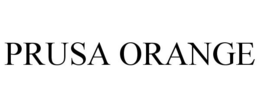 PRUSA ORANGE trademark