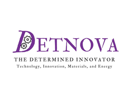 DETNOVA THE DETERMINED INNOVATOR TECHNOLOGY, INNOVATION, MATERIALS, AND ENERGY trademark