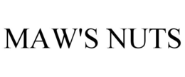 MAW'S NUTS trademark