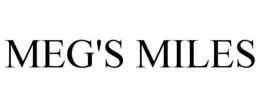 MEG'S MILES trademark