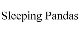 SLEEPING PANDAS trademark
