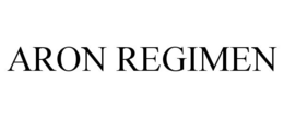ARON REGIMEN trademark