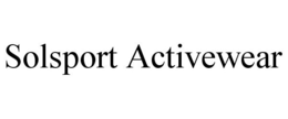 SOLSPORT ACTIVEWEAR trademark