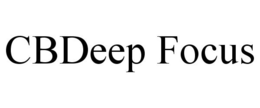 CBDEEP FOCUS trademark