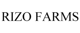 RIZO FARMS trademark