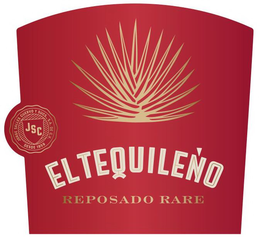 JORGE SALLES CUERVO Y SUCS., S.A. DE C.V. DESDE 1959 JSC TEQUILA EL TEQUILENO REPOSADO RARE trademark
