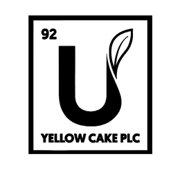 U 92 YELLOW CAKE PLC trademark