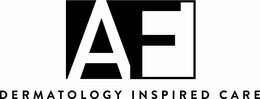 AF DERMATOLOGY INSPIRED CARE trademark