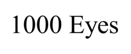 1000 EYES trademark