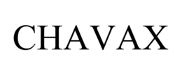 CHAVAX trademark