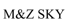 M&Z SKY trademark