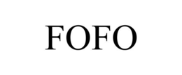 FOFO trademark