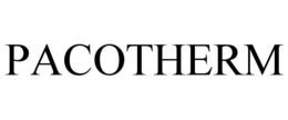 PACOTHERM trademark