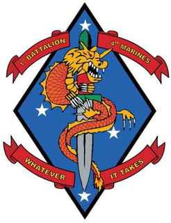 1ST BATTALION 4TH MARINES WHATEVER IT TAKES trademark
