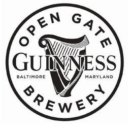 GUINNESS OPEN GATE BREWERY BALTIMORE MARYLAND trademark