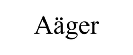 AÄGER trademark