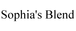 SOPHIA'S BLEND trademark