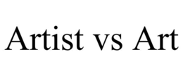 ARTIST VS ART trademark