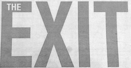 THE EXIT trademark