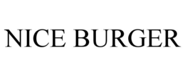 NICE BURGER trademark