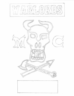 WARLORDS MC 13 trademark