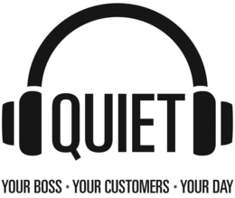 QUIET YOUR BOSS · YOUR CUSTOMERS · YOUR DAY trademark
