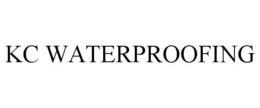 KC WATERPROOFING trademark