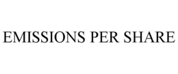 EMISSIONS PER SHARE trademark